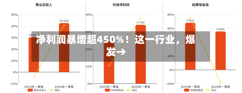 净利润暴增超450%！这一行业，爆发→