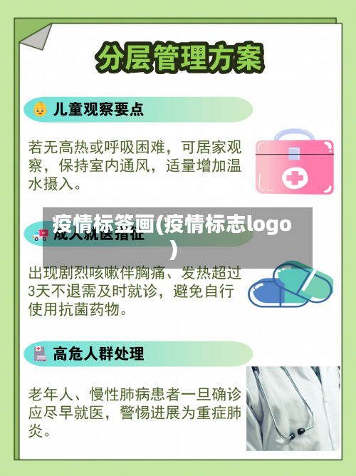 疫情标签画(疫情标志logo)