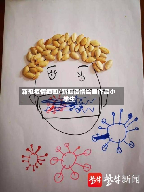新冠疫情插画/新冠疫情绘画作品小学生